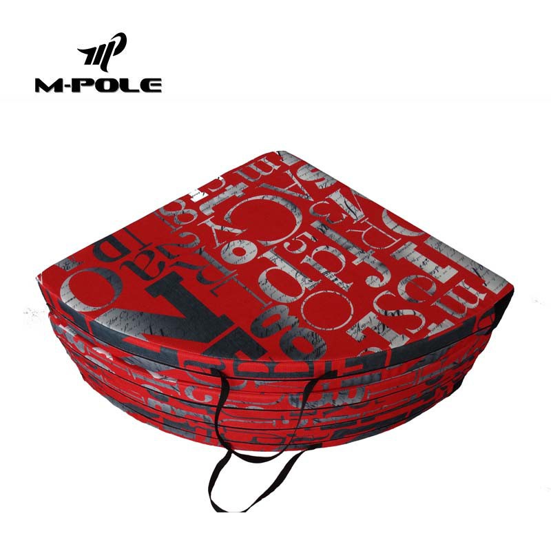 HOMCOM Tapis de Pole Dance Pliable - Pole Dance Mat - Tapis de