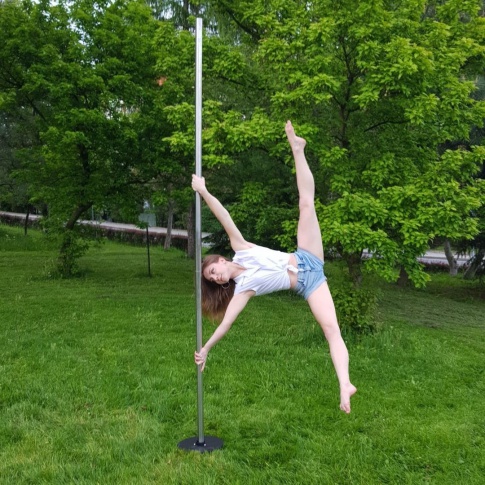 Dance pole set - SUMMER M-pole for garden