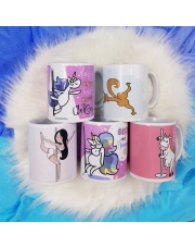 Taza con ilustraciones