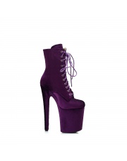 Platform Ankle Boot 20 cm - PURPLE