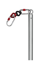 Rura do pole dance - FLY POLE - rura chromowa SKŁADANA podwieszana przy suficie 