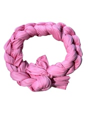 Różowy materiał aerial silk na metry, szarfa, szerokość 150 cm, Medium Stretch