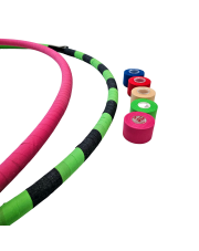 Wrapping the AERIAL HOOP with tape