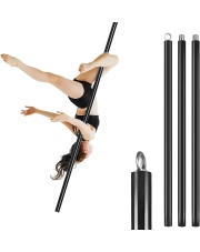 Rura do pole dance - FLY POLE - rura SILIKONOWA składana podwieszana przy suficie