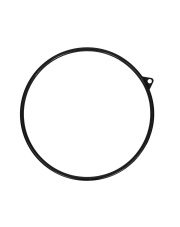 Koło cyrkowe AERIAL HOOP 70-110 cm, 1 pkt, 2 pkt 0 pkt podwieszenia czarne , różowe